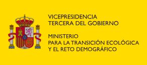 Logo del Ministerio para la Transición Ecológica y el Reto Demográfico